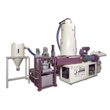 Recyclingmaschine für Kunststofffolie / Flaschen (Einzelstation Modell)