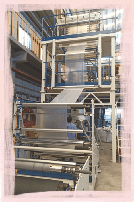 CT-L65 Einkomponenten LDPE Blasfolienmaschine